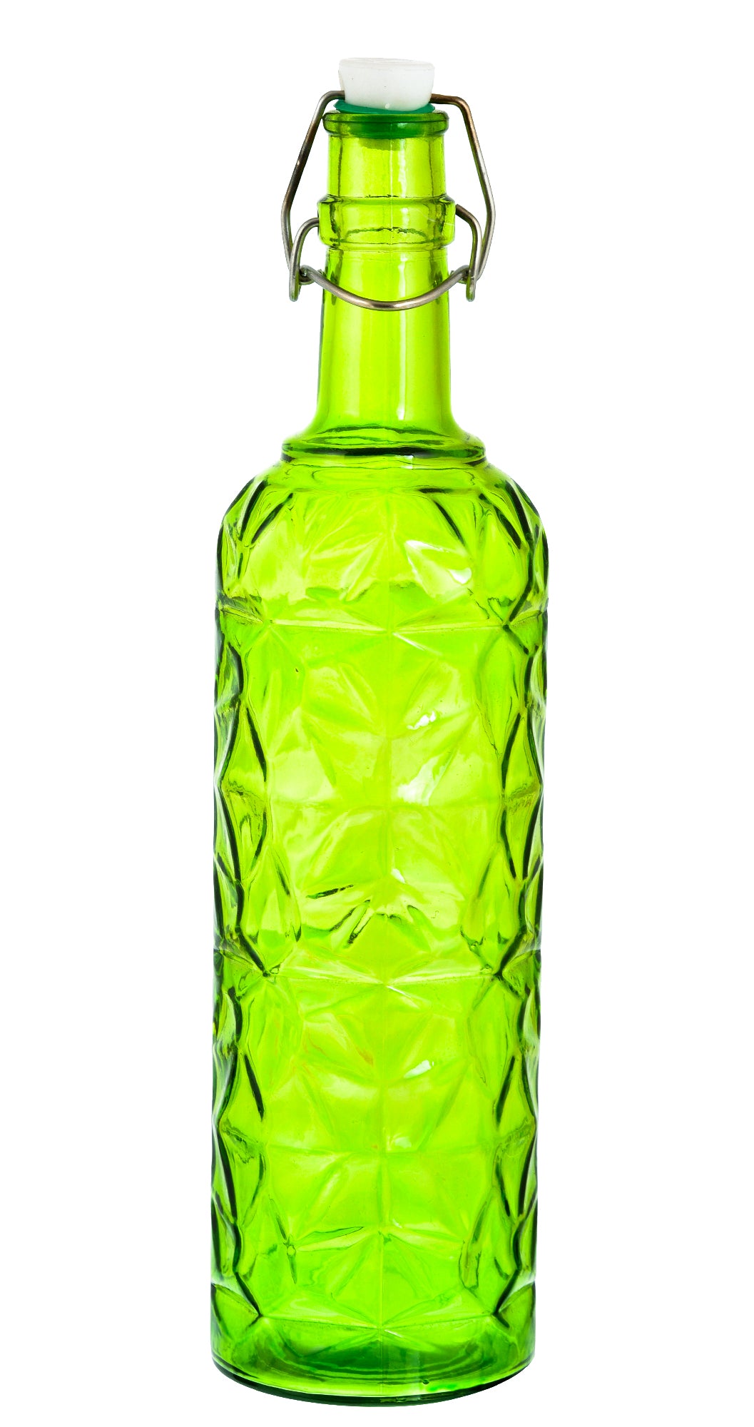 MACHAK Flower Crysta Glass Water Bottle For Kitchen, Home Decoration