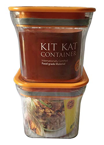 Machak Unbreakable Air Tight Food Storage Jar Kitchen Container Set, 600ml (Green, Set of 12)